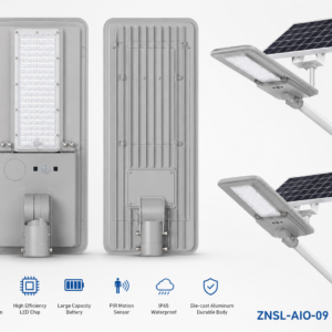 ZNSL-AIO-09 Solar Street Light | 60W 100W 180W 240W Solar LED Road Light