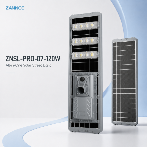 ZNSL-PRO-07-120W SolarPro High-Efficiency Solar Street Light