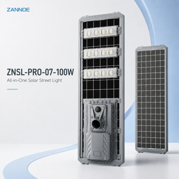 ZNSL-PRO-07-100W Solar Pro Solar Street Light for Road Projects