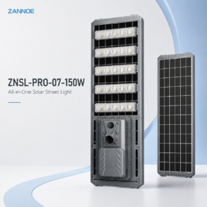 ZNSL-PRO-07-150W All-in-One Solar Street Light