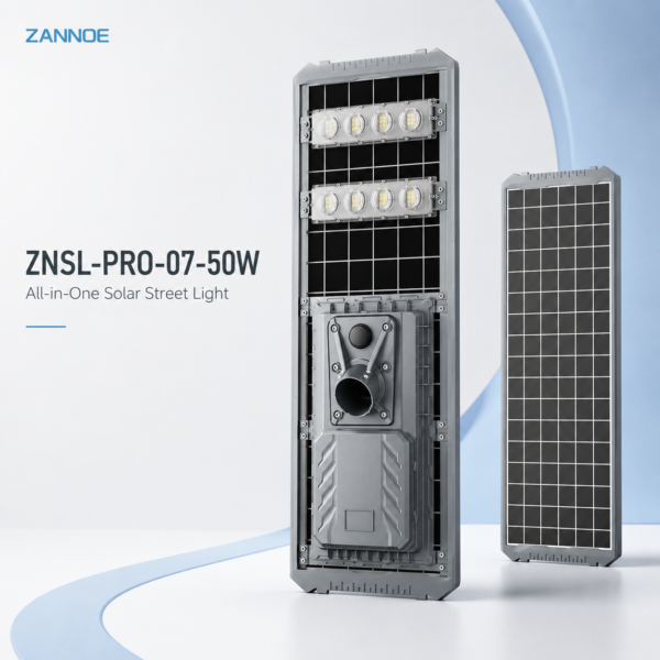 ZNSL-PRO-07-50W SolarPro All-in-One Solar Street Light