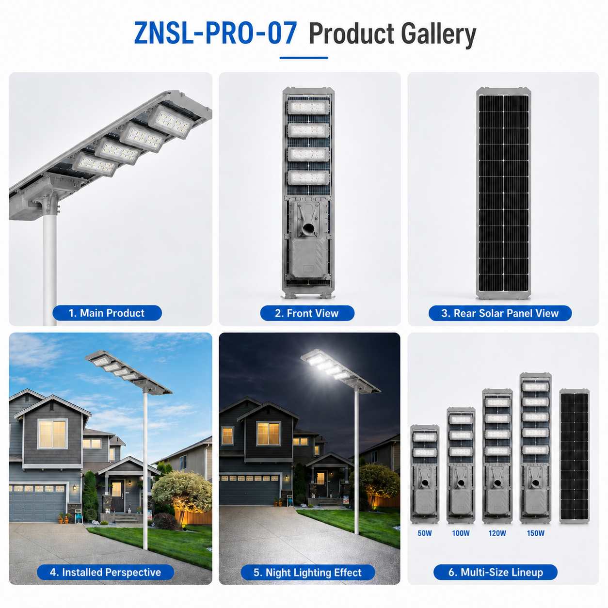 ZNSL-PRO-07 model lineup image