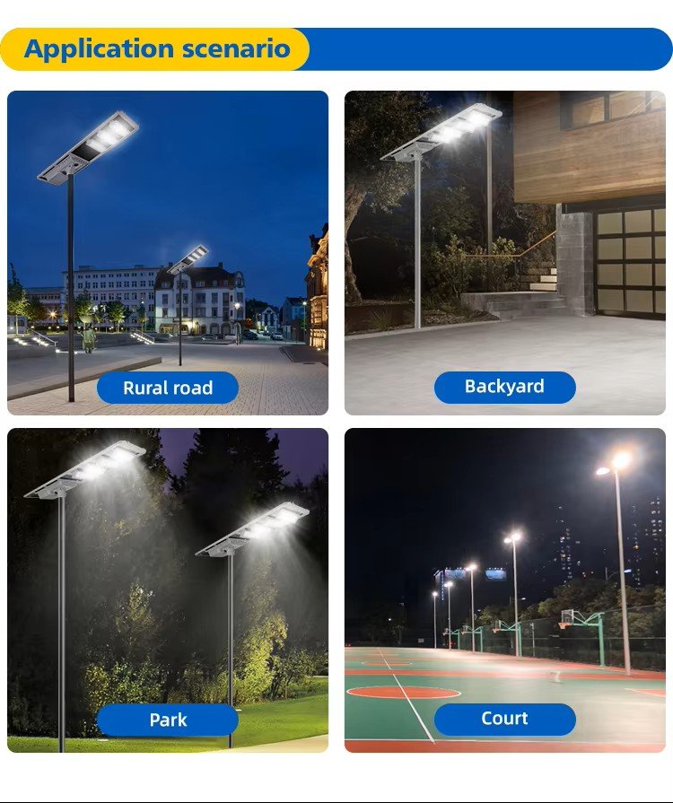 ZNSL-PRO-07 solar street light outdoor weather protection view