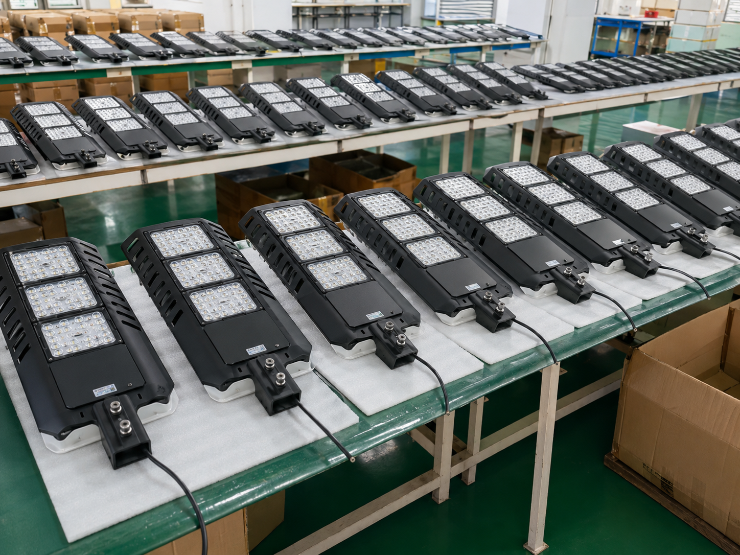 ZNLED-ST-13 LED street light bulk goods preparation image